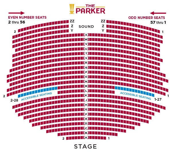 Arbor Big House Seating Chart